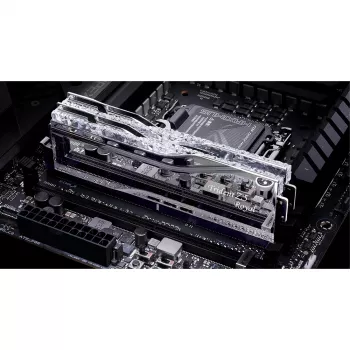 DIMM 64 GB DDR5-6400 (2x 32 GB) Dual-Kit, Arbeitsspeicher silber, F5-6400J3239G32GX2-TR5S, Trident Z5 Royal, INTEL XMP