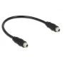 Kabel Audio 3.5mm DeLOCK 85115 0.25m Czarny