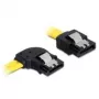 Kabel SATA męski/męski DeLOCK 0,7 m żółty 82826