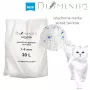 Żwirek dla kota DIAMENTIQ Neutral zbrylający granulki silikonowe 30 L — bezzapachowy, 1–6 mm
