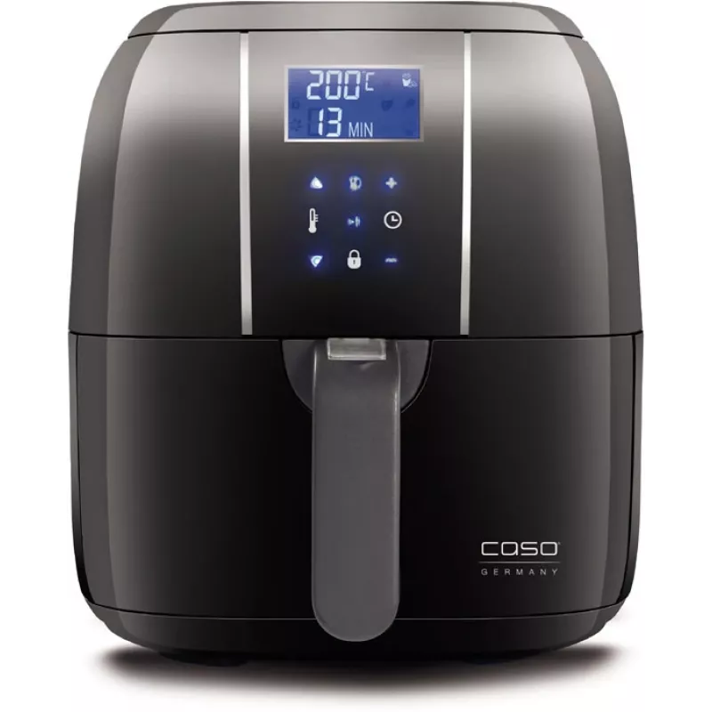 Caso | Frytkownica beztłuszczowa | AF 200 | Moc 1400 W | Pojemność do 3 l | Technologia gorącego powietrza | Czarny