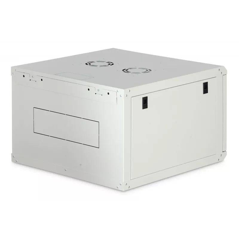 Szafka rack naścienna DIGITUS Dynamic-N 7U 19 cali 600x600 mm, niezmontowana, IP20, zamek na klucz