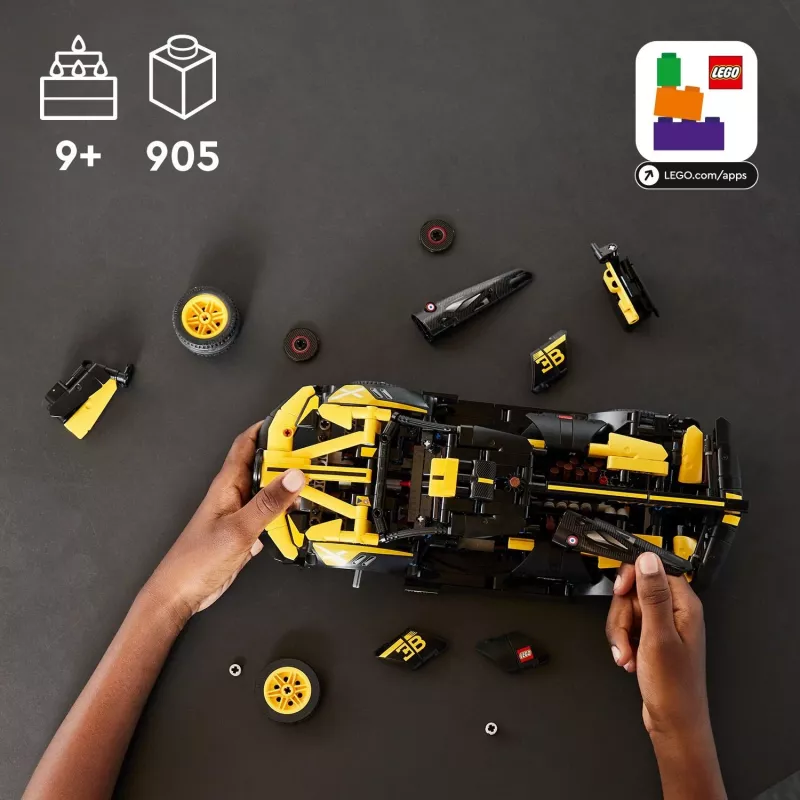 LEGO Technic: Bugatti Bolide Model Samochodu Zestaw do Budowania (42151)