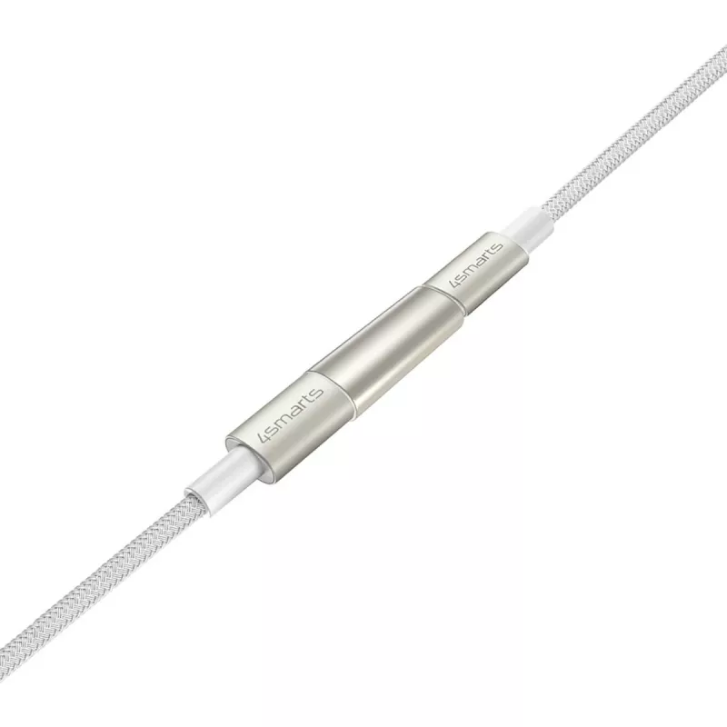 4smarts USB-C do USB-C Kabel PremiumCord 100W 3m Biały - 3 m - USB C - USB C - USB 2.0 - 0,48 Gbit/s - Biały