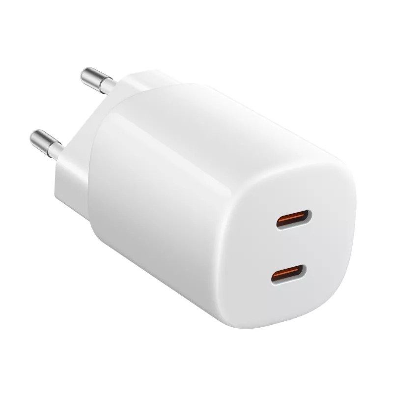 Ładowarka Xiaomi Nano Turbo 45W biała — 2× USB‑C AC wewnętrzna do smartfonów i tabletów