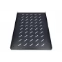 Półka rack Extralink 1U 750 mm czarna do szaf o głębokości 1000 mm
