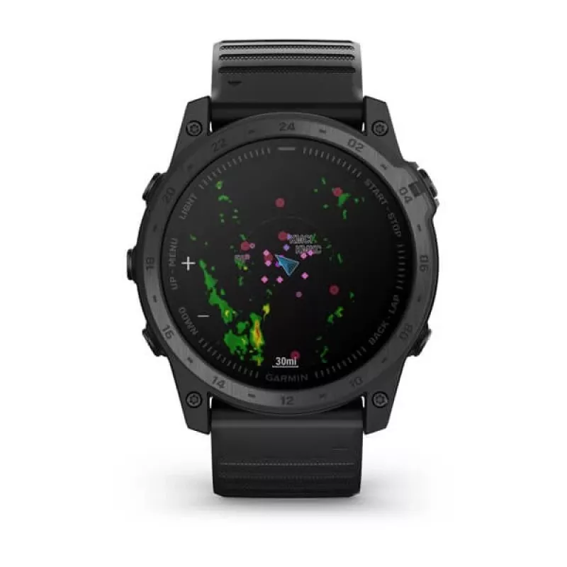 Garmin Tactix 7 3.56 cm (1.4) MIP 51 mm Cyfrowy 280 x 280 pikseli Ekran dotykowy Czarny Wi-Fi GPS (satelitarny)