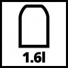 Einhell 3407000 - Grau - Schwarz - 1,3 m - 8 mm - 390 g - 560 g