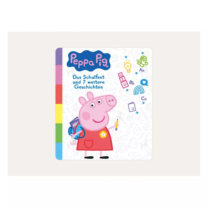 Peppa Pig - Das Schulfest i 7 innych historii, figurka audio do odtwarzacza