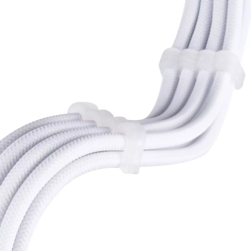 Przedłużacz zasilania SILVERSTONE PCIe 8-pin SST-PP07E-PCI8W-V2 30 cm biały