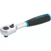 HiPer Fine-Tooth Reversible Ratchet 863HP, 1/4 (czarny/niebieski, kąt pracy 4°, blokada kulowa)