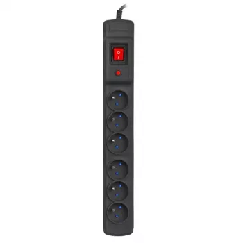 Armac M6/25/CZ jednostka dystrybucji zasilania (PDU) 6 gniazd AC Czarny