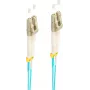 shiverpeaks BS77933/3 kabel światłowodowy 3 m LC OM3 Aqua (BS77933/3)