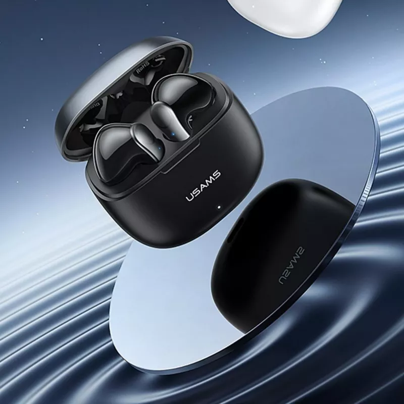 Słuchawki USAMS TWSXH Series Dual Mic Wireless Niebieskie/Niebieskie BHUXH03