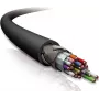 Seria PureLink PureID - kabel audio/wideo/sieciowy na metry - 200 m - potrójna izolacja - czarny