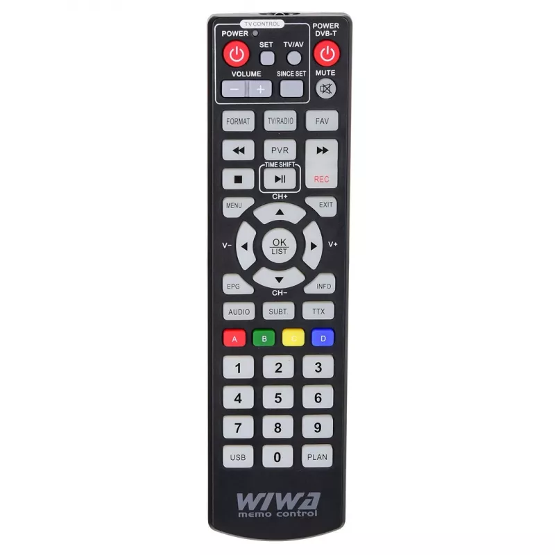 Tuner TV WIWA H.265 LITE — tuner DVB-T / DVB-T2 z obsługą H.265, Full HD, HDMI, USB, SCART