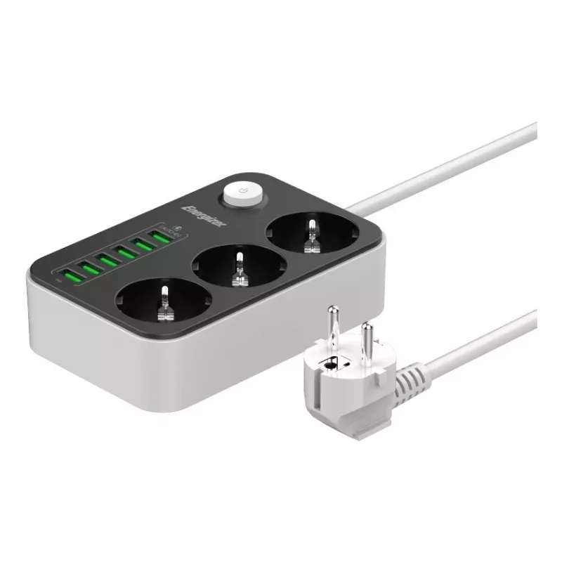 Przenośny powerbank Energizer EPB2500W01EU 2500 mAh z wyjściem USB, kompaktowa ładowarka
