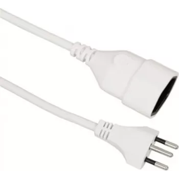 VALUE Przedłużacz Typ J CH. M/Ż. Biały 5,0 m - Kabel - Przedłużacz
