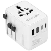 Adapter podróżny CANYON OnTour 70 EU/UK/US/AUS 70W Biały