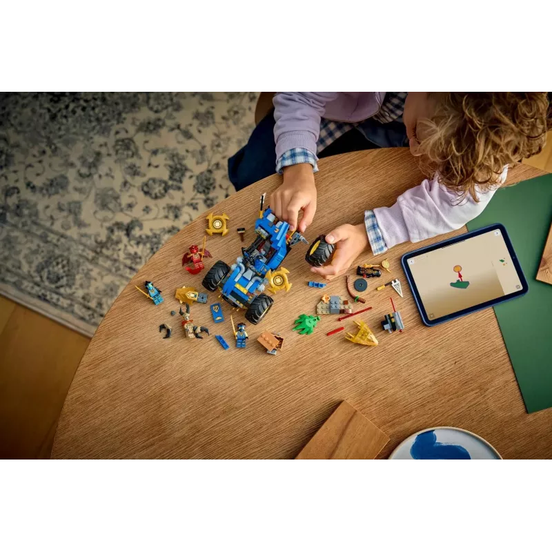 LEGO NINJAGO 71856 Transformujący się samochód Jaya