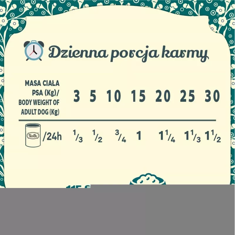 FOLK Delicious Masurian roe venison - mokra karma dla psa - 800g