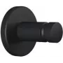 tesa MOON Czarny samoprzylepny wieszak na ręczniki metalowy (40563-00000-00)