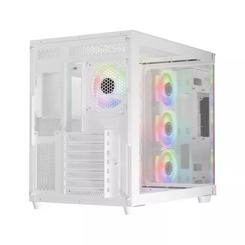 Obudowa komputerowa Midi LC-Power Gaming 8001W Pro-Storm Light, ATX, czarna