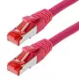 Kabel sieciowy Helos CAT6 S/FTP (PIMF) 1 m magenta
