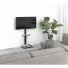 Stojak podłogowy pod telewizor GEMBIRD TVS-55T-02 dla telewizorów 32–55 cali, stal, wysokość 600 mm, VESA 100x100–400x400, maks. obciążenie 35 kg