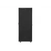 Wolnostojąca szafa rack LANBERG FF01-8047-12BL 47U 800×1000 mm IP20 154,5 kg Czarny