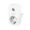 LogiLink PA0263 Ochronnik przeciwprzepięciowy biały 1 gniazdo AC 230V