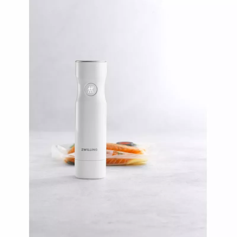 Pompa próżniowa ZWILLING FRESH & SAVE biała, bateria 3,7V, ładowanie MicroUSB, 190×50×50 mm, 330 g