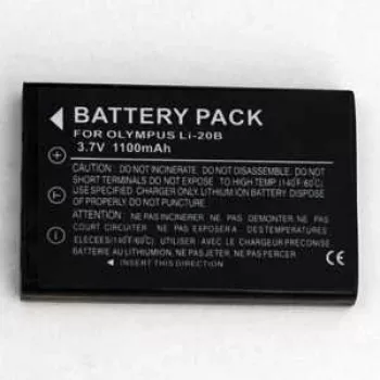 Akumulator litowo-jonowy Extra Digital LI-20B 3.7V 1000mAh do aparatów Olympus