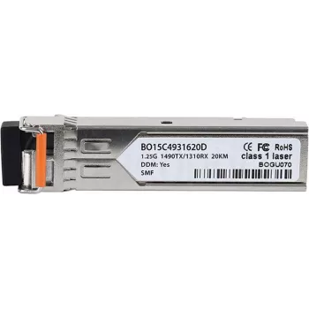 niebieskiOptics E1MG-BXD-BO moduł światłowodowego transceivera sieciowego 1000 Mbit/s SFP (E1MG-BXD-BO)
