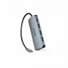 Dicota USB-C 8-in-1 Multi Hub 4K PD 100W srebrny