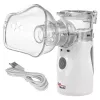 Przenośny inhalator siateczkowy ProMedix PR-835 nebulizator USB, zasilany bateriami nebulizator przenośny