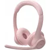 Logitech 981-001412 słuchawki/zestaw słuchawkowy Bezprzewodowe pałąkowe Biuro/Centrum telefoniczne Bluetooth Różowy