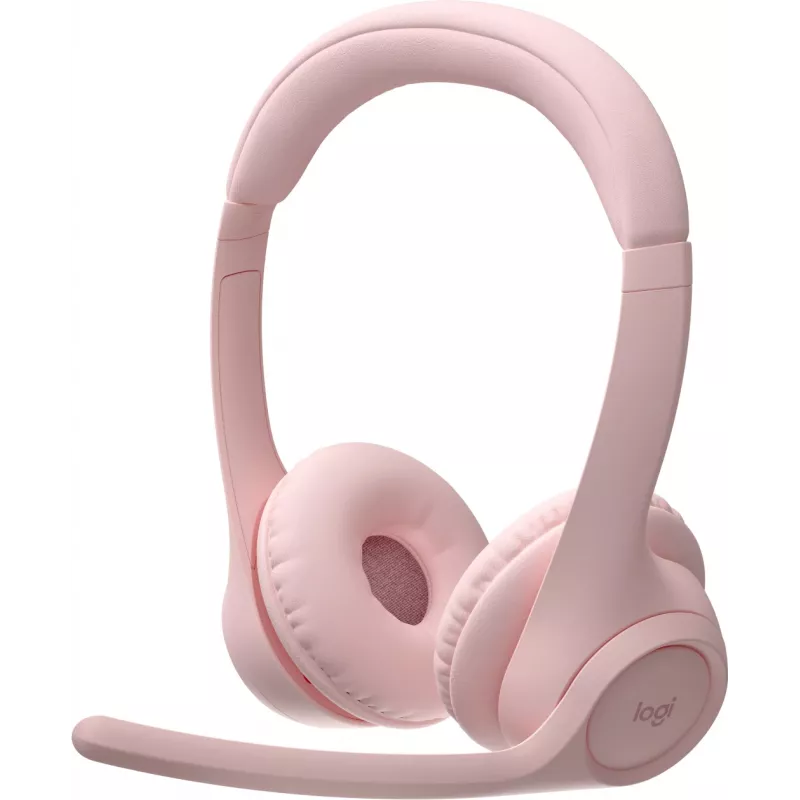Logitech 981-001412 słuchawki/zestaw słuchawkowy Bezprzewodowe pałąkowe Biuro/Centrum telefoniczne Bluetooth Różowy