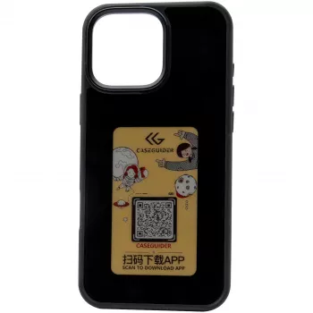 Cover RealPower 504406 dla iPhone 16 Pro 16 cm Czarny