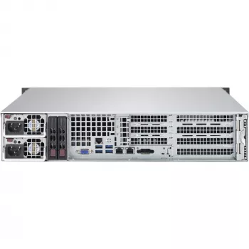 Super Micro Supermicro SC825M BTQC-R802WB - Stelaż - do montażu w szafie rack - 2U - ulepszony, rozszerzony ATX - SATA/SAS - Hot-Swap 800 W - Czarny (CSE-825MBTQC-R802WB)