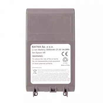Bateria do odkurzacza Dyson V8 21,6V 3000mAh
