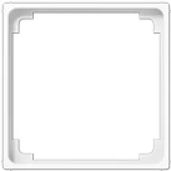 Ramka do włącznika ściennego Jung A 590 Z WW biała, termoplast, 50×50 mm