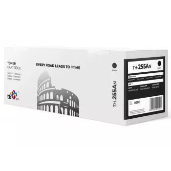 Toner TB kompatybilny z HP CE255A 100% nowy, Czarny
