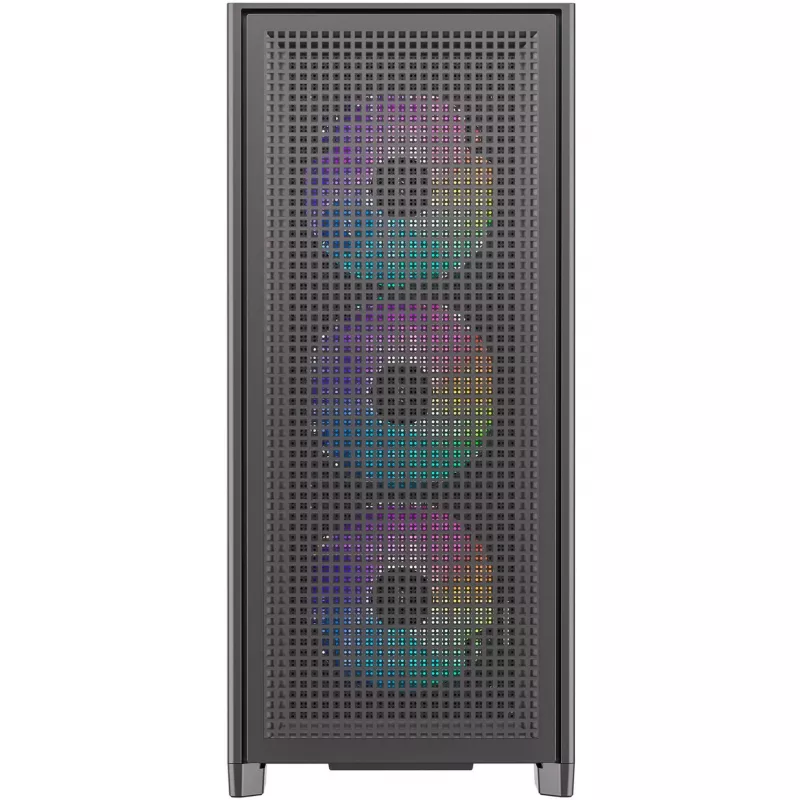 Obudowa PC Silentware Air 2000 A-RGB Czarny — midi tower, panel boczny ze szkła hartowanego