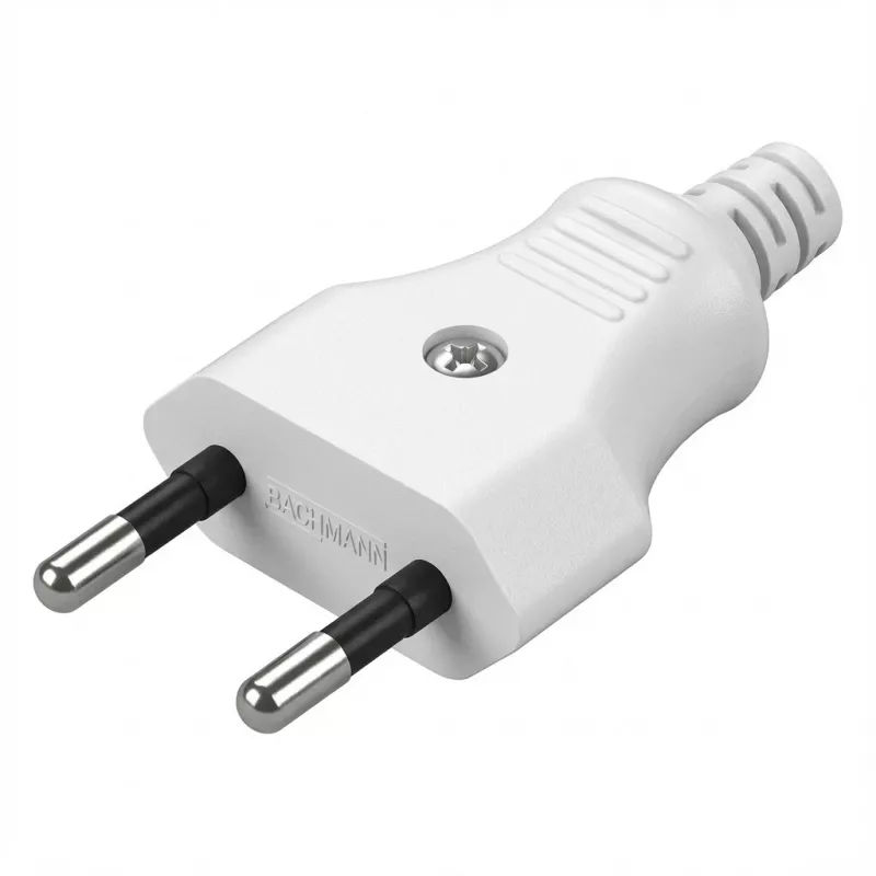 Wtyczka elektryczna Bachmann 900.003 biała