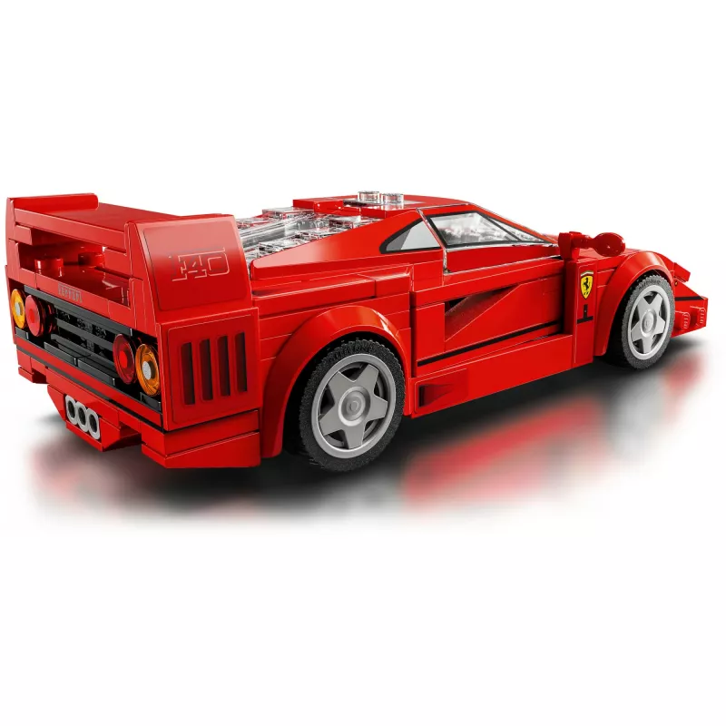 LEGO Speed Champions Ferrari F40 Supercar Zestaw do Budowania Samochodu Zabawkowego dla Chłopców i Dziewczynek od 9 Lat z Minifigurką Kierowcy