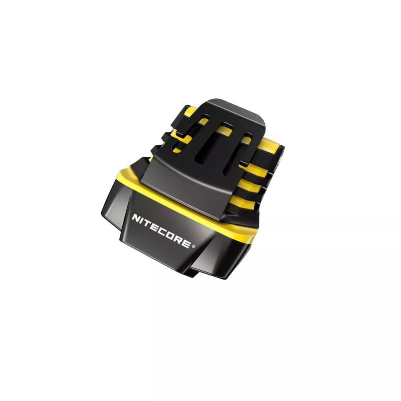 Latarka czołowa z opaską Nitecore NU11 — 150 lm, IPX5, ładowanie USB, 41 g, żółto-czarna