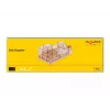 Organizer na biurko DeLOCK 18341 przezroczysty brązowy plastik 145x250x85mm