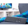 Bezprzewodowa klawiatura pełnowymiarowa TRACER TRAKLA46934, QWERTY angielska, nano odbiornik 2,4 GHz, membranowa, czarno-szara