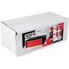 Skrzynka narzędziowa YATO YT-09107 metalowa 495x252x180 mm, czarno-czerwona, 6 kg, 2 przegrody, zamykana na klucz
